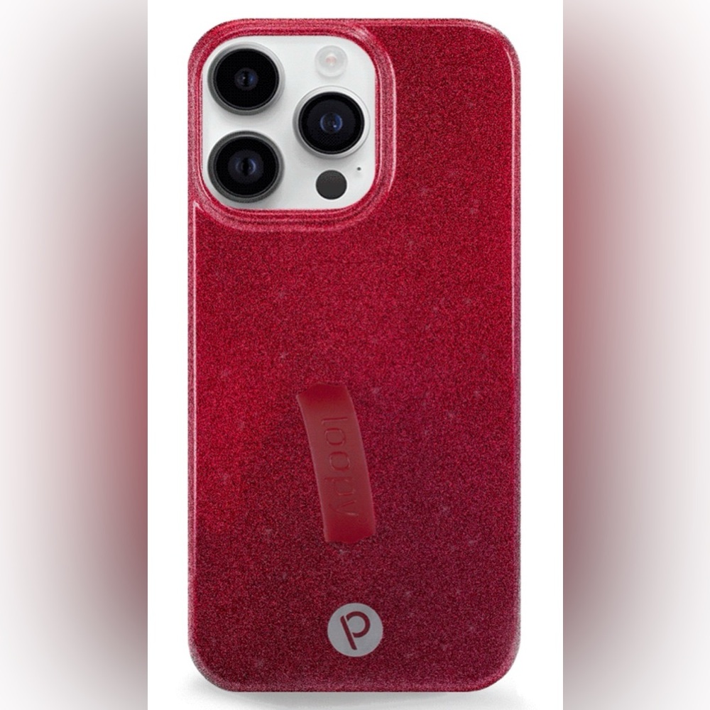 RARE Maroon Shimmer iPhone 14 Pro Max Loopy Case